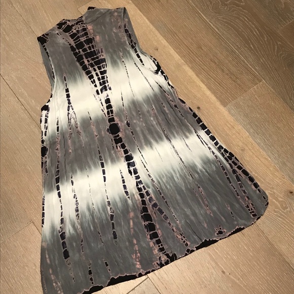 Cirana Tie Dye Stripe Shift Dress - Picture 7 of 8